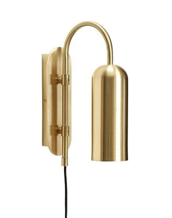 Huebsch Zenith Wall Lamp - Burnished Brass