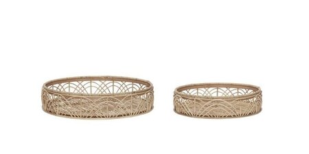 Huebsch Formu Baskets Large Natural (set of 2)