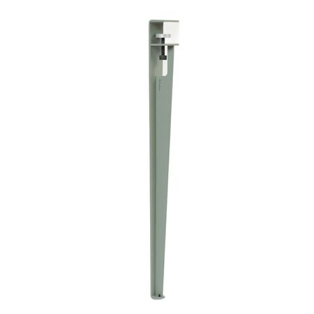 TIPTOE Table Legs Tiptoe Eukalyptusgrau, H: 75 cm