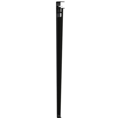 TIPTOE Table Legs Tiptoe Graphit schwarz, H: 110 cm