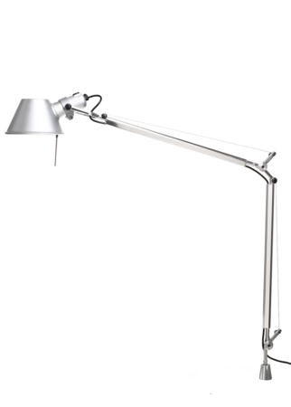 Artemide Tolomeo Tavolo Tischleuchte mit Tischklemme - Aluminium