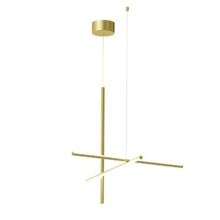 Flos Suspension Coordinates von Flos  Eloxiert Champagner, Suspension 1