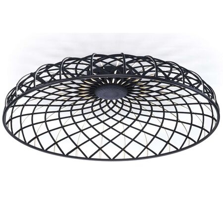 Flos C-Deckenleuchte Skynest von Flos  Anthrazit