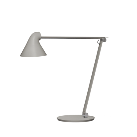 Louis Poulsen Louis Poulsen NJP Tischleuchte Hellgrau Aluminium, LEUCHTENFUß, LED 2700K 10W