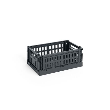 Hay HAY Colour Crate S Electric Blue, B: 17 cm / L: 26.5 cm / H: 10.5 cm 