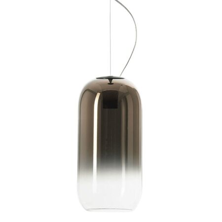 Artemide Artemide Gople Pendelleuchte Hellrosa RAL 3015, Weiss / Weiss, 1405060A, bronze
