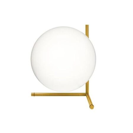 Flos Tischleuchte IC T1 von Flos  messing/gebürstet/H38cm