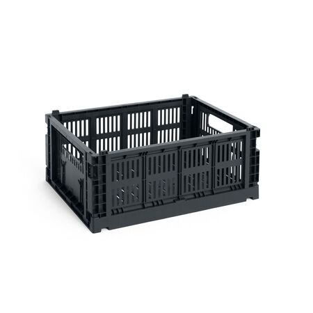 HAY Accessoires Colour Crate Lid Plastic Medium von Hay Off-White