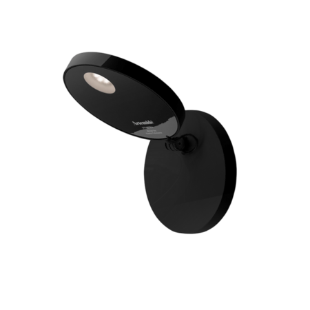 Artemide Artemide Demetra Faretto Wandleuchte Schwarz undurchsichtig, mit Schalter