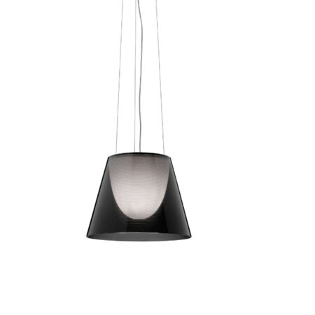 Flos Pendelleuchte KTribe S2 von Flos  Aluminium, Kunststoff, fumè