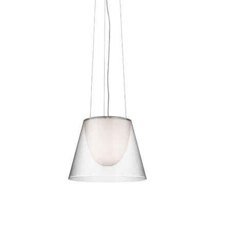 Flos Pendelleuchte KTribe S2 von Flos  Aluminium, Kunststoff, fumè