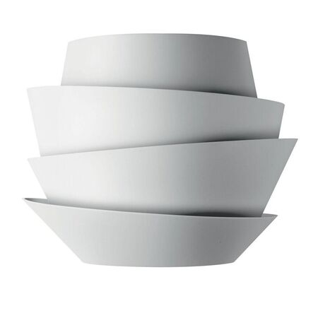 Foscarini Wandleuchte Le Soleil von Foscarini Hellrosa RAL 3015, Weiss, Weiss / Weiss