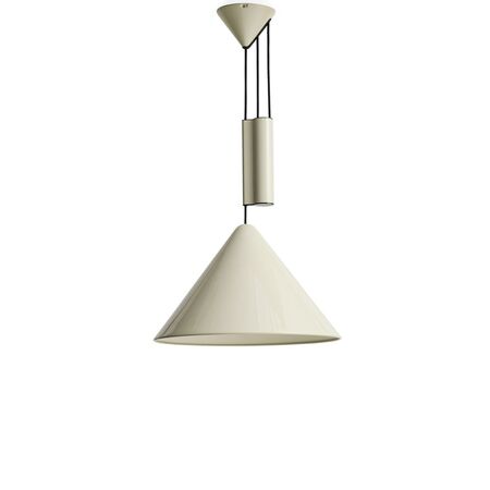 HAY Living Höhenverstellbare Pendelleuchte Compass von Hay Oyster White