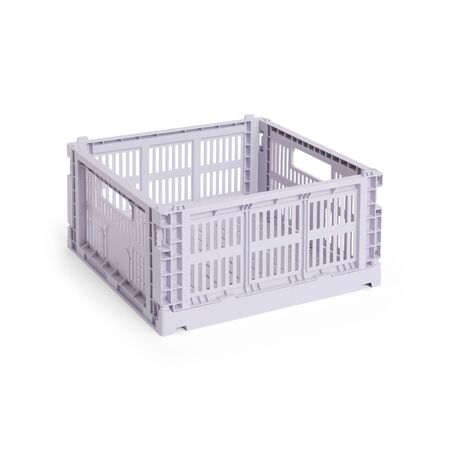 HAY Living Colour Crate Medium Square von Hay Lavender