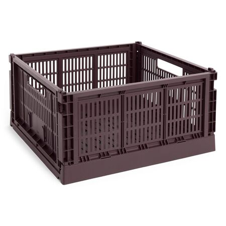 HAY Living Colour Crate Large Square von Hay	 Bordeaux
