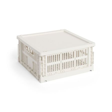 HAY Living Colour Crate Medium Square von Hay Off-White