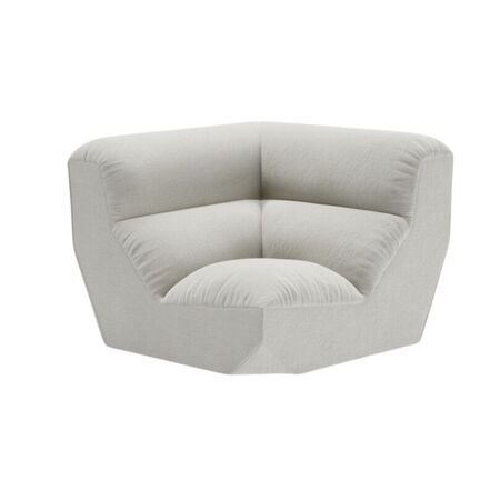 &Tradition Sofaeckmodul Hi Lo AV55 von &Tradition Graubeige 0121 - Cifrado