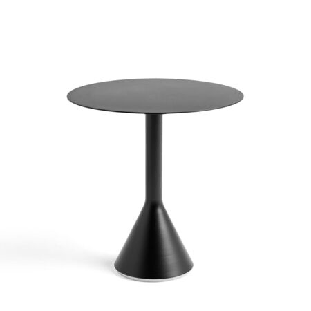 HAY Living Palissade Cone Table Anthrazit, Ø: 70 cm / H: 74 cm 