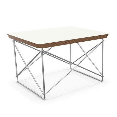 Vitra Occasional Table LTR Edelstahl, Eiche dunkel gebeizt massiv, Naturholz Schutzlack 04