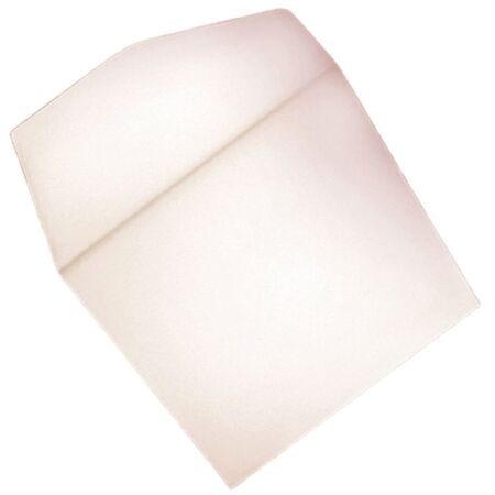 Artemide Artemide Edge Parete/Soffitto Wand oder Deckenleuchte Hellrosa RAL 3015, Weiss / Weiss, 21 cm Seitenlänge
