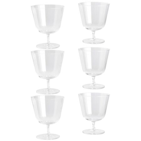 HAY Living Curve Weinglas von Hay Clear