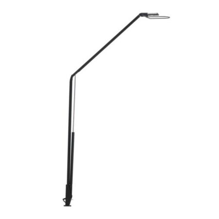 Belux Tischleuchte Liftolino von Belux  Schwarz, L 1800 mm, Chrom, 3000 K