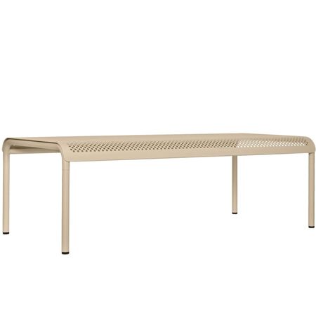 Ferm Living Niedriger Beistelltisch Dapple von Ferm Living B: 114 cm , Cashmere