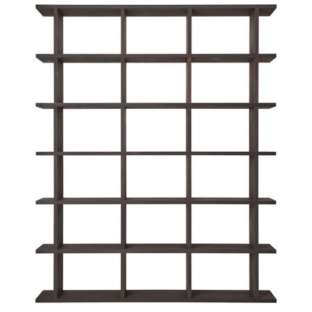Ferm Living Bücherregal Kona 3x6 von Ferm Living Dark Stained