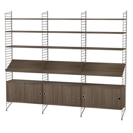 String_Furniture_System_Wohnzimmer_G_Braun_Walnuss