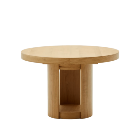 Kave Home Ausziehtisch rund Artis von Kave Home B: 120 cm - 170 cm 