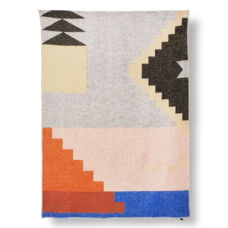 ZigZagZurich Wolldecke 'Fez 2' von ZigZagZurich 140 x 200 cm