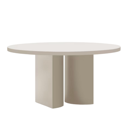 Kave Home Runder Tisch Nealy von Kave Home  Ecru