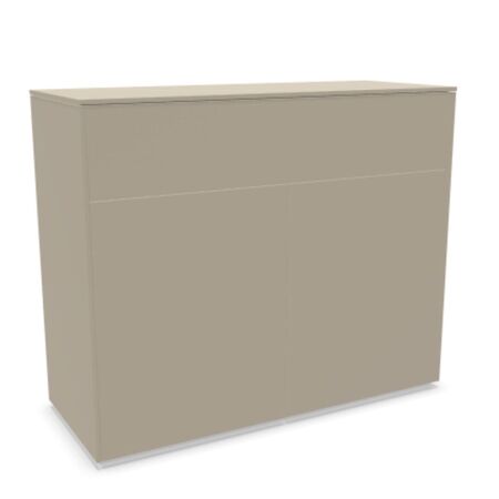 Müller Small Living Sideboard Kombination 3 Aventa von Müller Small Living Steingrau