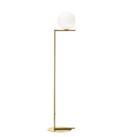Flos Stehleuchte IC F1 10 Anniversary von Flos  Gold