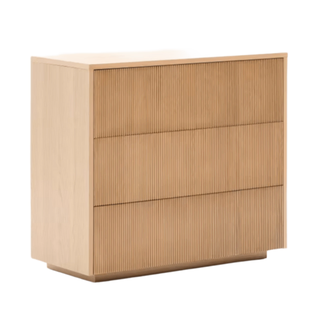 Kave Home Kommode Helvine 3 Schubladen von Kave Home Eiche natur