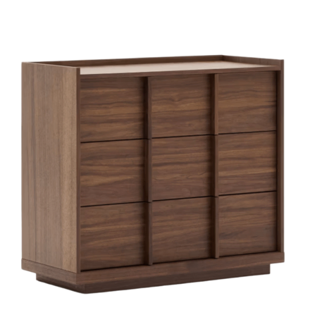 Kave Home Kommode Onix 3 mit Schubladen von Kave Home Walnuss