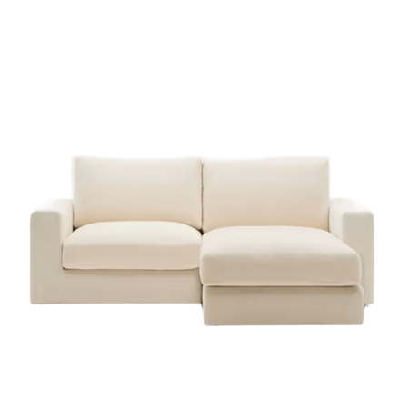 Kave Home Kave Home Alea - Modulares Sofa mit Chaiselongue rechts Ecru