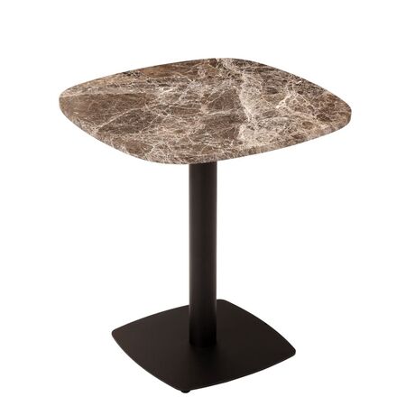 Umage Café Tisch Gather von Umage Emperador Brown