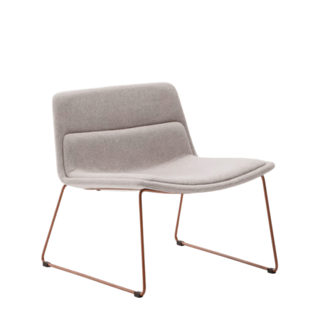 Kave Home Sessel Zahara von Kave Home Beige / Terrakotta Finish 