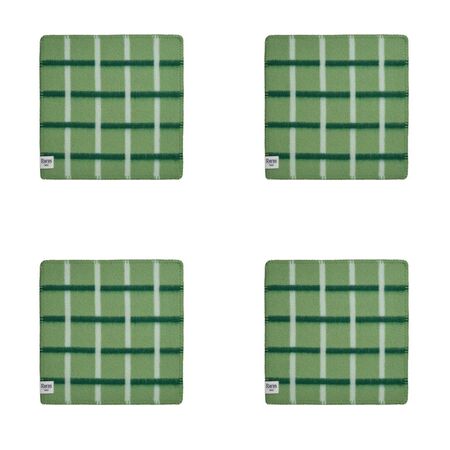 Røros Tweed Sitzkissen aus Lammwolle Knut von Røros Tweed Feldgrün