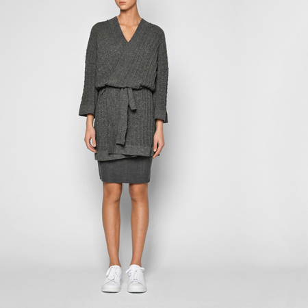 Edle Strickjacke aus Lamawolle