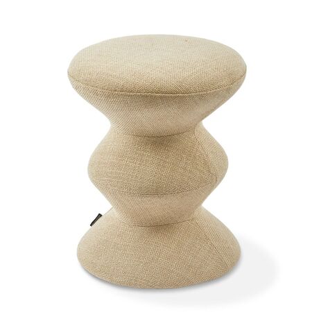 Pols Potten Polsterhocker Zig Zag Soft von Pols Potten Beige
