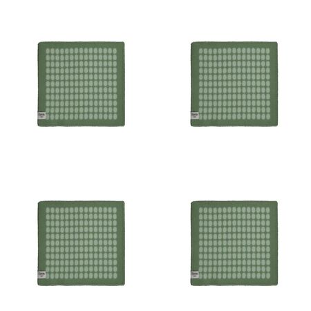 Røros Tweed Sitzkissen aus Lammwolle Palette im 4er Set von Røros Tweed Sage