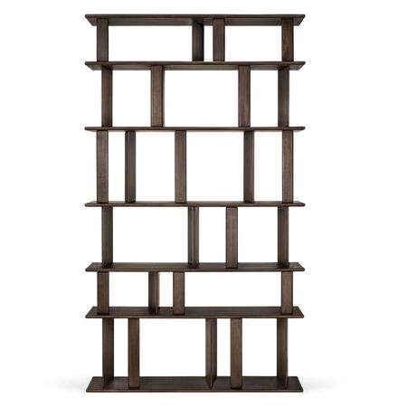 Ethnicraft Block Regal von Ethnicraft Mahagoni Espresso lackiert