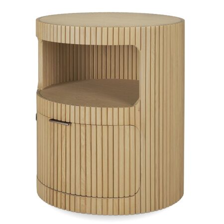 Ethnicraft Office Box Boomerang von Ethnicraft L: 45 cm / B: 45 cm / H: 55 cm, Eiche geölt