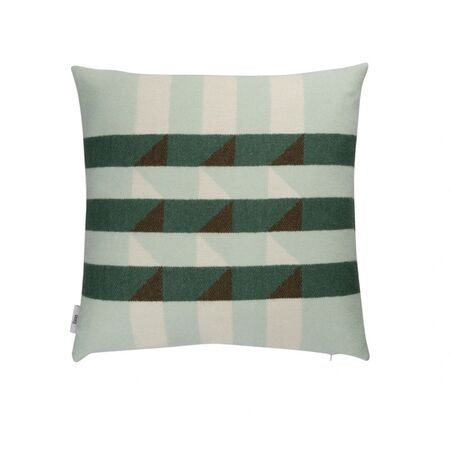 Røros Tweed Lammwollkissen Kvam 50 x 50 cm von Røros Tweed Green