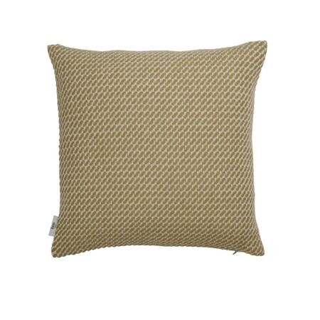 Røros Tweed Lammwollkissen Mello 50 x 50 cm von Røros Tweed Leaf green