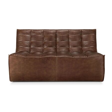 Ethnicraft N701 Modulsofa 2-Sitzer 2-Sitzer / B: 140 cm, Chestnut
