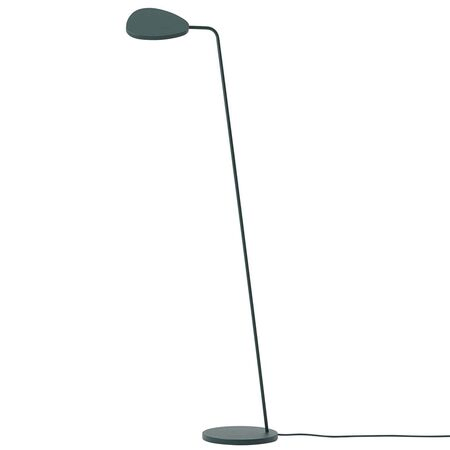 Muuto Stehleuchte Leaf von Muuto Dunkelgrün