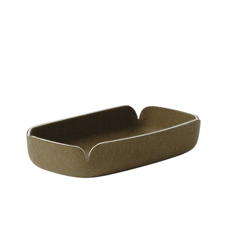 Muuto Tablett Restore von Muuto Braun Grün